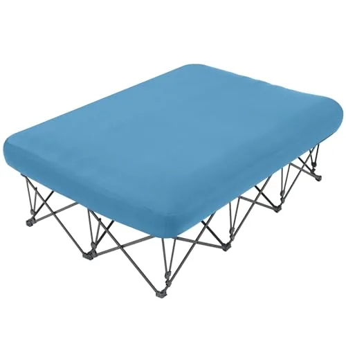 KAMPKEEPER Camping Cot with Integrated Air Mattress 500lb