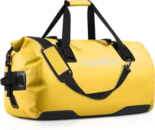 Gonex 60L PVC Waterproof Roll-Top Dry Duffel Bag