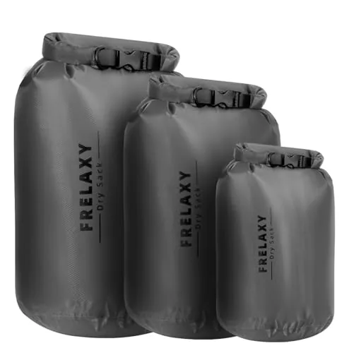Frelaxy 3-Pack Dry Bags 5L 15L 25L Waterproof Set