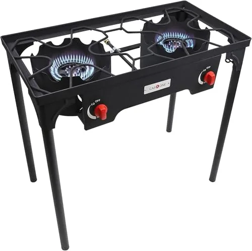 Gas One B-4545 Double Burner Propane Camp Stove