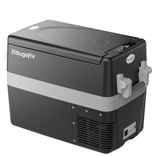 BougeRV 42QT 12V Portable Compressor Fridge Freezer