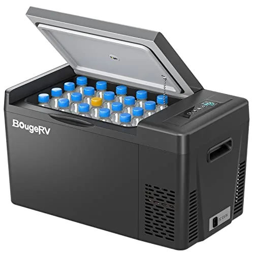 BougeRV CR22 23Qt 12V Compressor Fridge Freezer