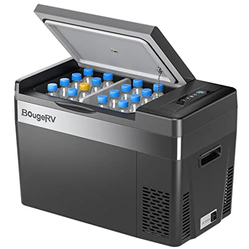 BougeRV CR28 12V Compressor Fridge 30Qt Portable Freezer