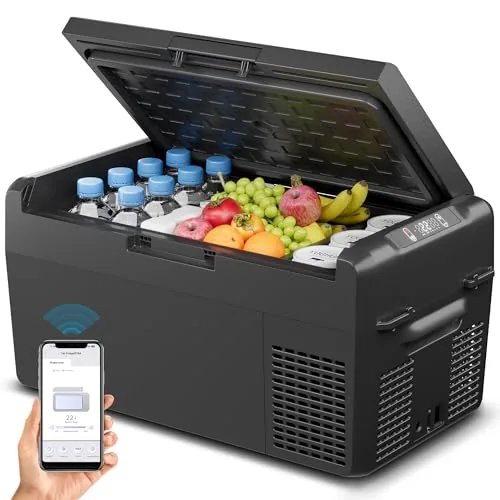 Feelfunn 21QT 12V Portable Freezer with App Control