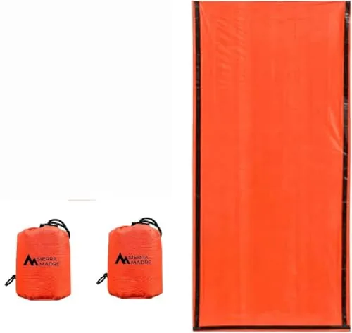 Sierra Madre Mylar Thermal Bivy Sack 2-Pack