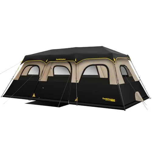 FanttikOutdoor Zeta C12 Pro Max 12-Person Instant Cabin Tent