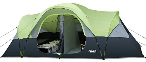 UNP 10-Person Cabin Tent 18x9ft Double Layer