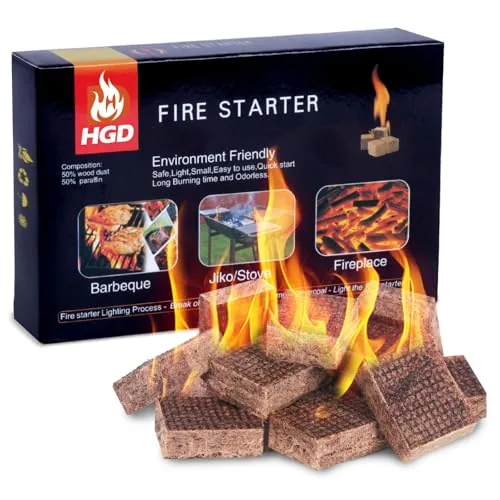 HGD Mini Fire Starter Sticks Water Resistant 32-160pc