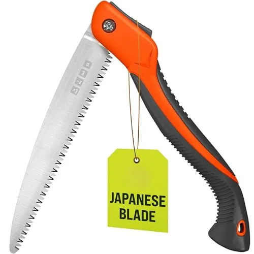Craft911 11-Inch Folding Saw SK5 Triple-Cut Blade