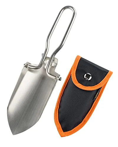 AceCamp Foldable Camping Trowel with Carrying Case