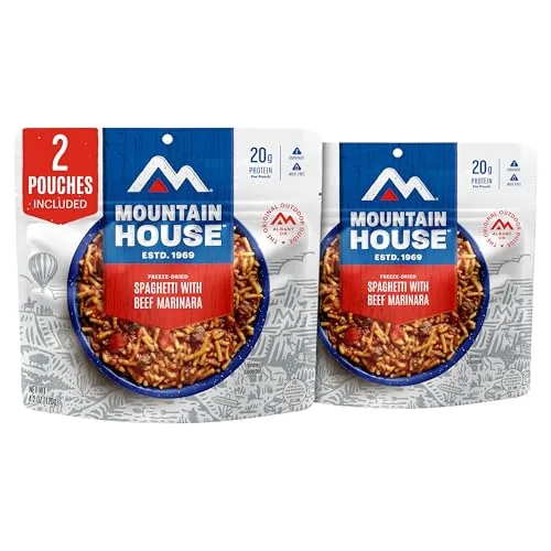 Mountain House Spaghetti Beef Marinara 2-Pack 30-Year Shelf Life