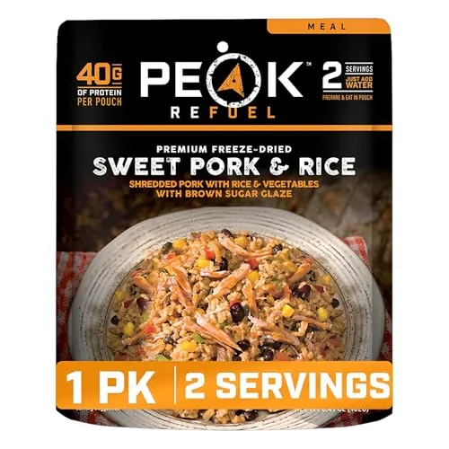Peak Refuel Sweet Pork & Rice High-Protein Trail Meal