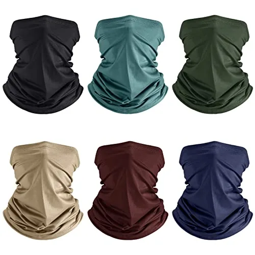 Geyoga 6-Pack UV Cooling Neck Gaiter Bandana