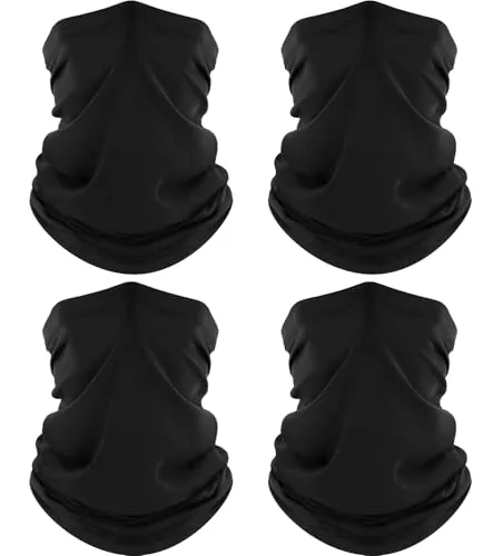 ROXUN 4-Pack Neck Gaiter UV Protection Cooling Scarf