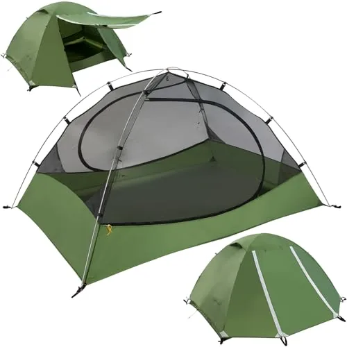 Clostnature 2-Person Ultralight Backpacking Tent 3-Season