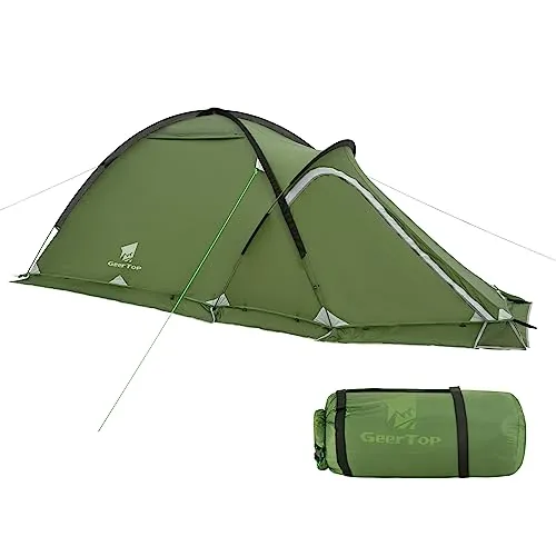 Geertop 2-Person 4-Season Backpacking Tent PU8000mm