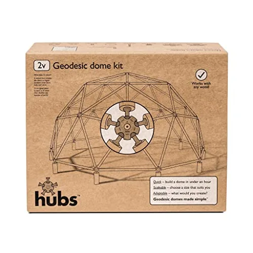 Hubs Geodesic Dome Kit - Snap Connector System