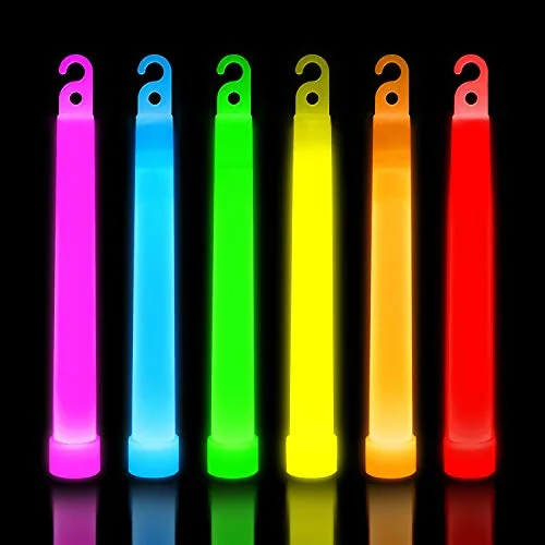 Glow Mind 30-Pack Ultra Bright 12-Hour Glow Sticks