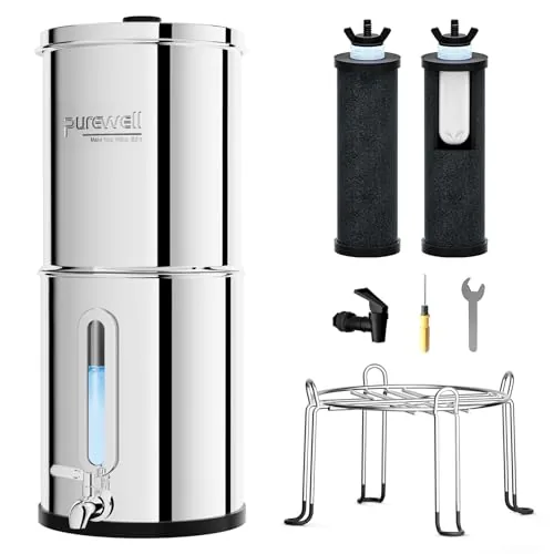 Purewell PW-KS 2.25G Gravity Filter 0.01μm Steel