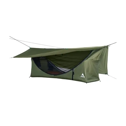 Haven Tents Lay-Flat Hammock Tent with Rainfly and Pad