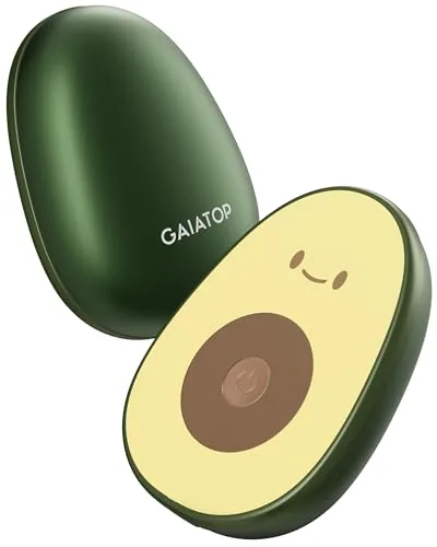 Gaiatop Avocado Magnetic Rechargeable Hand Warmers 2-Pack