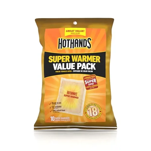HotHands Body & Hand Warmers 18-Hour Air-Activated