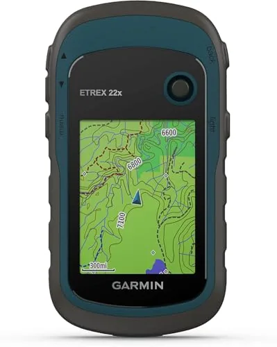 Garmin eTrex 22x Rugged Handheld GPS with Topo Maps