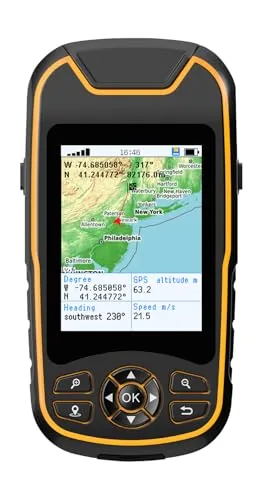 NiesahYan Handheld GPS 3.2in Topo Navigator