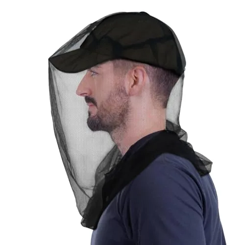 South to East Mosquito Head Net 620-Hole Mesh 2-Pack
