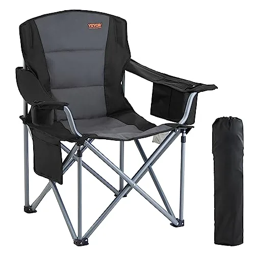 VEVOR Oversized Folding Camp Chair 450lb Capacity