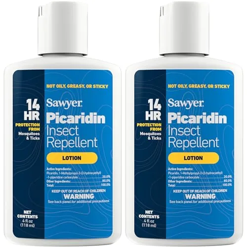 Sawyer 20% Picaridin Insect Repellent Lotion Twin Pack