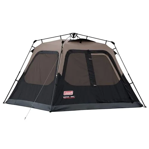 Coleman Instant Tent 4-Person 60-Second Pre-Attached Pole Setup
