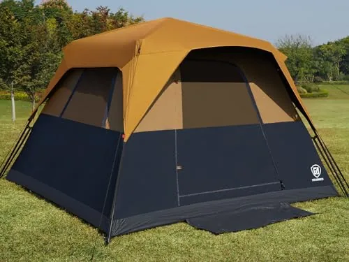 EVER ADVANCED 6-Person Blackout Instant Cabin Tent
