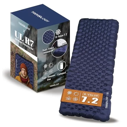 TREKOLOGY UL R7 Sleeping Pad 7.2 R-Value 4-Inch