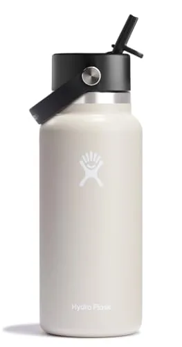 Hydro Flask 32oz Wide Mouth Insulated Straw Lid Bottle