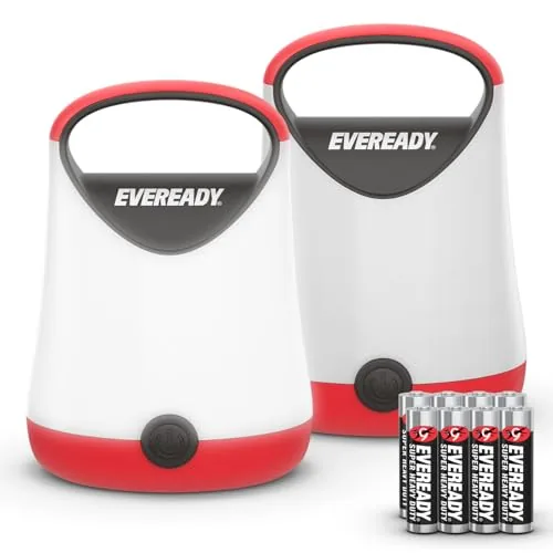 Eveready X-250 LED Camping Lantern 2-Pack 250 Lumens