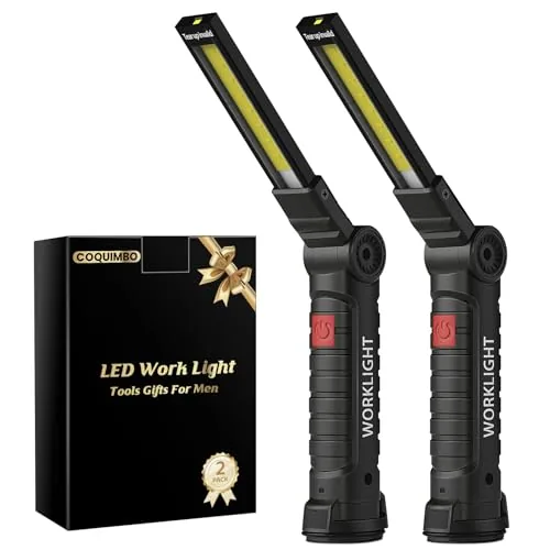 Coquimbo Rechargeable LED Work Light 2-Pack Magnetic