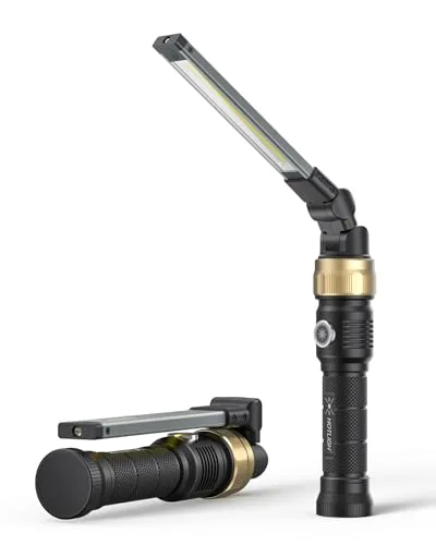 HOTLIGH Rechargeable Work Light 1200lm Magnetic Foldable
