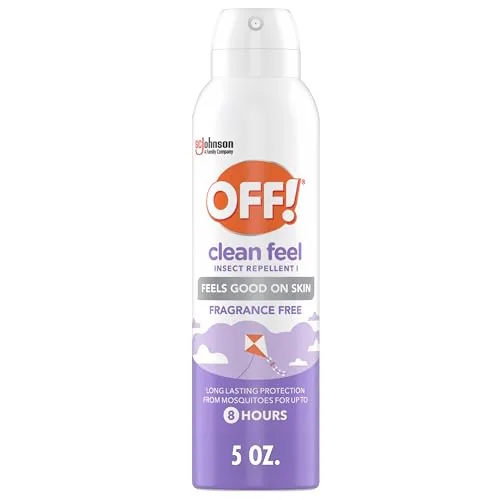 OFF! Clean Feel 20% Picaridin Aerosol Repellent 5oz