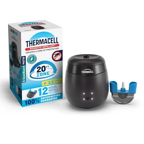 Thermacell E-ZoneGuard Rechargeable Patio Mosquito Repeller