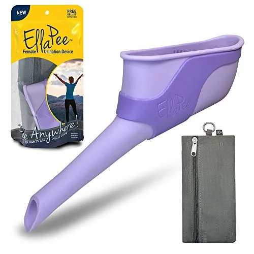 EllaPee Womens Urinal Funnel Medical-Grade Silicone Reusable
