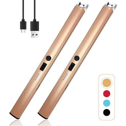 Beyio Plasma USB Candle Lighter 2-Pack LED Display