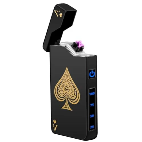 LcFun Dual Arc Plasma Lighter USB-C Rechargeable