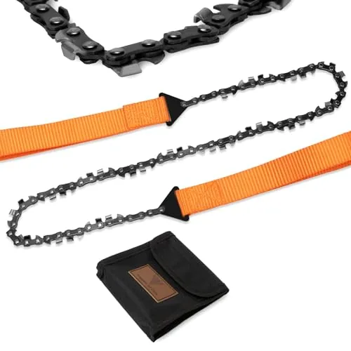 Loggers Art Gens 24in Pocket Chainsaw with Fire Starter