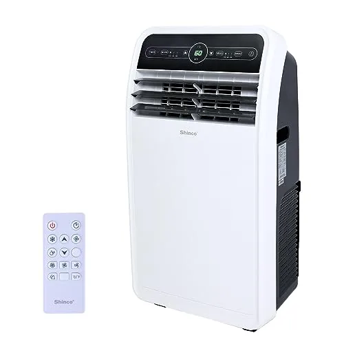 Shinco 12000 BTU Portable AC with Self-Evaporating Drain