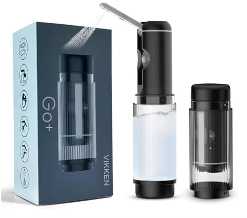 VIKKEN Go+ 300ml USB-C Rechargeable Travel Bidet
