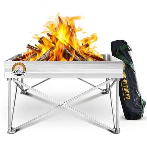 Campfire Defender Fireside 24-Inch Pop-Up Fire Pit