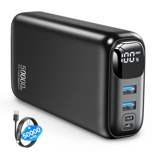 OHOVIV 50000mAh Power Bank 22.5W Fast Charging