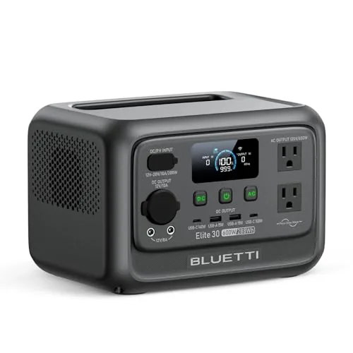 BLUETTI Elite 30 V2 600W LiFePO4 Power Station