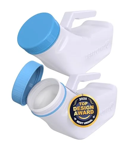 PerfectMed 32oz Male Urinal Bottle with Glow Lid